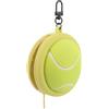 IMUSINICE Mini Borsa Tennis in Silicone con Zip, Portachiavi Verde, Porta Monete e Auricolari, Organizer Leggero per Sport e Scuola