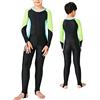 aqxreight Muta da Sub per Bambini Costume da Bagno con Protezione Solare Manica Lunga Un Pezzo Muta per Bambini Ad Asciugatura Rapida) Facile da Indossare e Anti-usura Cuciture su Larga Scala (12#