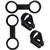 COOPHYA 4 Pezzi Fermo per Fibbia Maschera Subacquea Riutilizzabile Accessori per Immersione Porta Boccaglio Compatibile con Boccaglio E Maschera Attrezzatura Subacquea Confezione da 4