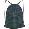 asbwuo Tartan Of Nova Scotia Zaino con coulisse per il tempo libero all'aperto, leggero, impermeabile, borsa sportiva per uomo e donna - palestra, yoga, viaggio