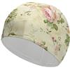 Anceky Flower Dog Paw Cuffia da nuoto impermeabile per adulti, per donne, capelli lunghi e corti