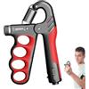 Generico Hand Strength Training| Stainless Steel Spring Forearm Grip Strengthener | Forearm Strengthener Electronic Counter Grip Strengthen Trainer Non-Slip Gripper For Grip Strength Trainer Exerciser Finger