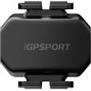 iGPSPORT Sensore di cadenza di velocità della bici, sensore wireless IPX7 impermeabile Bluetooth ANT+ 300H durata della batteria del sensore del computer della bicicletta (CAD70+SPD70)