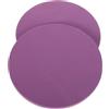 FOMIYES 2 Pezzi Tappetino Fitness Rotondo Tpe 10mm per Ginocchia Porpora | Antiscivolo, Comfort e Stabilità, per Palestra e Casa, Superficie con Texture, Accessorio Yoga