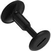 Toyvian Accessorio per Paddleboard, Tappo Rotondo Nero in Plastica per Tavola | Surf Softboard e Kayak, Stabilità e Durata, Compatibile Uso Fai