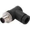 Domary Connettore NMEA 2000 Maschio Installabile sul Campo, 5 Pin M12 | ABS+metallo, per Reti NMEA, Compatibile Lowrance//Simrad, Cavo di Derivazione Installabile Sul Campo