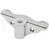 XUMIUZIY 4 Pezzi Supporto in Acciaio Inox per Scalmiera per Kayak e Canoe