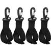 WNXGNHO Gancio per pagaie Rimovibile con Clip per Kayak Portatile | Porta pagaie multifunzionale in nylon Clip per pagaie per barche leggero e sicuro per attrezzature sportive
