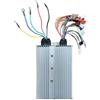 Generic Controller brushless 48V 60V 72V 84V 3000W Max 80A for Bici elettrica for BLDC (9 + 9) for Controller for MOSFET Doppia Fila 18 Tubi 2000W 3000W