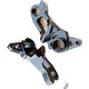 Szwaldaper Gancio deragliatore Posteriore for Cambio Bicicletta CNC 2pc | per Shimano per SRAM per CANYON No.37, for Exceed CF SL M60 Exceed CF SLX M39 Telaio MECH Dropout