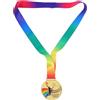 MAJORMENCH Medaglie Sportive Basket con Nastro, 2 Pezzi, Lega di Zinco, Oro, per School Games e Vincitori