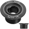Generico Dustproof Crank Arm Fixing Bolt, Threaded Crankset Arm Bolt | Aluminum Alloy Threaded Bracket for Crankset Chainwheel Mountain Bike Square Hole Bottom Bracket Bicycle