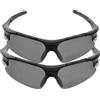 ULTECHNOVO 2 Pezzi Occhiali da Sole Sportivi per Ciclismo e Corsa, Pc, Unisex | Protezione Antivento per Sport All'aperto, Stile Elegante e Semplice, Adatti a Uomo e Donna, Mountain Bike