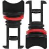 Cabilock 2 Pezzi Tappo di Scarico per Kayak in Nylon Nero, Sostituzione | Chiusura Sicura, Evita L'ingresso D'acqua, Drenaggio Rapido, per Manutenzione di Kayak, Yacht e Natanti