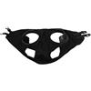aqxreight Copertura per Gli Occhi del Cavallo Occhiali da Corsa in Pelle PU Traspirante Resistente alla Sabbia per Gli Occhi del Cavallo per Forniture di Imbracatura Equestre (Black)