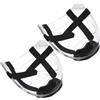 FUNOMOCYA 2 Pezzi Maschera Protettiva per Taekwondo Staccabile in Plastica | Karate e Kick Boxing, Visione Chiara e Struttura Leggera, Adatta ad Atleti Giovani