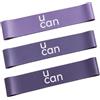 U can - Fasce di resistenza in lattice per rafforzare | Esercizio a casa e palestra | Loops, pilates, barre, esercizi funzionali, palestra | 3 pezzi resistenti