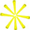 Peosaard T-Shirt Professionali da Golf in plastica Golf Club Sports, Giallo 25 Pezzi 70 mm, Tee