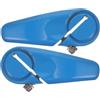 minkissy Manopole Manubrio Bici in Lega di Alluminio Blu, Leggere | Bici da Strada e Uso Quotidiano, Alta Flessibilità, Presa Sicura, Resistenti All'usura