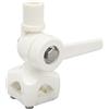 Domary Supporto Base per Antenna VHF Marina, Supporto da Ponte in Nylon | Robusta Struttura in Nylon, Regolazione a Cricchetto a 180° per Superfici Inclinate o Livellate, Adatto per Antenne