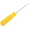 INOOMP Strumento per Incordare Racchetta da Badminton, Gancio Giallo | Manutenzione e Incordatura, Impugnatura Ergonomica, Metallo e Plastica, per Racchette Sportive