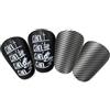 DePro Mini Football Shin Pads, dimensioni compatte 3,15 x 1,97 pollici, cuscinetti protettivi da calcio, per ragazzi e ragazze, ultra leggeri