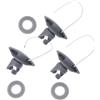 MAGICLULU 3 Pezzi Tappo Valvola Gonfiabile ad Alta Pressione, PVC | Rotazione Semplice, Fissaggio Rapido, Resistente allo Sporco, per Attività Acquatiche e Riparazioni