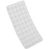 LAPYAPPE 50 Pezzi Tappetino Antiscivolo per Snowboard, Adesivo da Snowboard Autoadesivo in PVC Bianco, Presa Extra e Installazione Facile per Snowboarder e Atleti, per Snowboarding e Sport