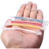 aqxreight Ammortizzatore per Racchetta da Tennis, in Silicone, per Racchetta da Tennis, Che Assorbe Le Vibrazioni, Riduce Gli Urti, Le Strisce Antiscivolo Non Si Adattano alla né l'elasticità del