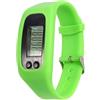DOITOOL Contapassi Intelligente in Silicone Verde per Sport e Trekking | Design Elegante, Nucleo Staccabile, Portatile e Basso Consumo, per Uomo e Donna