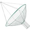 COSMEVIVI Fishing Net Trap pieghevole in poliestere bianca, rete da pesca portatile per granchi e gamberetti, 80 cm, per pesca in mare Stili multipli