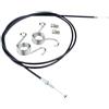 Glewi Kit Molla di Ritorno Freno Metallo per Mini Bike Scooter