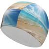 Anceky Bright Sunshine Summer Beach Bright Sunshine Summer Beach Cuffia da nuoto impermeabile per adulti da donna, per capelli lunghi e corti