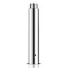 PRIOR FITNESS Prolunga Palo Pole Dance 45mm, Ricambio per Soffitti Variati | Tubo Accessorio Cromato Antiruggine, 125/150/250/500mm, per Palo Danza 45mm, Stabile, Connessione Facile