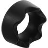 MAGICLULU Base Rotonda per Pallone da Basket e Rugby in Plastica Nera | Supporto Stabile e Versatile, per Collezione e Conservazione, Design Semplice ed Elegante, Facile da Pulire
