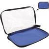 TOYANDONA Borsa per Racchetta Ping Pong Blu Manico, Capienza Doppia | PP Semitrasparente, Uso Outdoor e Custodia Protettiva, per Giocatori Professionisti e Amatoriali