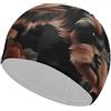 Anceky Cuffia da nuoto impermeabile per adulti Yorkie Puppy Candy Land da donna, per capelli lunghi e corti