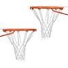 Beufee Rete da basket universale bianca sostitutiva per rete da basket da 2 pezzi | Rete per canestro da basket professionale in qualsiasi condizione atmosferica per interni ed esterni, adatta per canestro