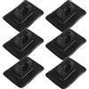 DIYEAH 6 Pezzi Clip Porta Pagaia da Kayak in PVC, Struttura Rinforzata | Fiumi e Pesca, Leggero e Robusto, Fissaggio Sicuro, per Pescatori Professionisti