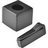 Generisch Porta gessetti da piscina magnetico, portatile, da biliardo | Clip per piscina, scatola di gesso, facile da usare, clip magnetica per cintura per gesso standard