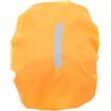 Lurrose Copri Zaino Arancia 30-40l in Poliestere per Esterni | Leggero, Fascia Elastica Regolabile, Striscia Riflettente, per Attività All'aperto, Zaino da 30-40l