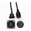eejinwen for connettore for Rosenberg Batteria 2 + 4 Spina Cavo Magnetico Montaggio a Pannello for Bici elettrica Ricarica Scarico Powerput Connessione Rapida