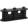 GANAZONO Inserto per Tavola da Paddle Surf a 3 Fori, PVC Nero | Compatibilità, Installazione Flessibile, per Sport Acquatici e Attività Ricreative, Migliora la Maneggevolezza