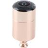 Domary Telecamera Fish Finder 195° Grandangolare con LED Infrarossi per | Alloggiamento in Lega di Alluminio, 0,0001 Lux in Condizioni di Scarsa luminosità, 340.000 Pixel CVBS, Ampio Voltaggio 5