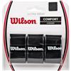 Wilson Grip WRZ403000 Impugnatura Ultra Wrap Overgrip, Unisex, Nero, 3 unità