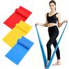 JOFONY Set di 3 fasce elastiche per fitness, 6,8/11,3/11,3 kg, 3 livelli di | Materiale TPE delicato sulla pelle, per yoga, pilates, crossfit, riabilitazione, giallo, rosso, blu, pieghevole e compatto
