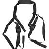 Abaodam Cinghia per Trasporto Tavola da Surf Regolabile in Nylon, Tracolla | Tavola da Surf e Kayak, Design Portatile Spalla Comoda, Nero, Accessorio Sup Paddle