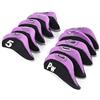 Socobeta Copritesta per Putter da in Neoprene, Set da 10 Pezzi | Coperture numerate per la protezione delle mazze, progettate per un facile utilizzo, adatte a tutti i golfisti