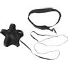 NUOBESTY Attrezzo Ausiliario per Schiacciata Pallavolo, Cintura Elastica Nera | Neoprene, Controllo Palla e Tecnica, Pratica al Parco o Palestra, per Adulti