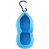 SAFIGLE Custodia Elastica per Palline da Golf, Silicone Blu Moschettone | Due Palline, da Appendere alla Sacca o Pantaloni, Accessorio Pratico per Uomo Stile Casuale